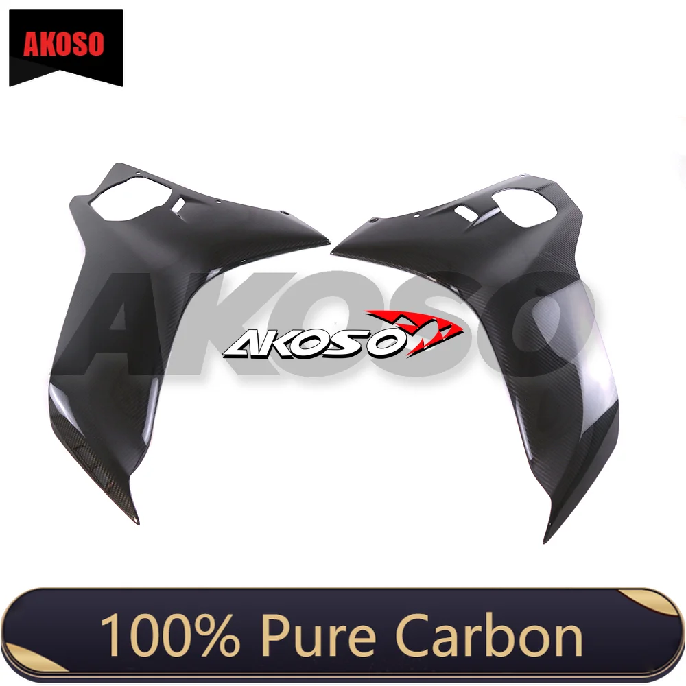 100% Pure Full Carbon Fiber Motorcycle Modified Parts Side Fairings Covers for Yamaha R6 2017 2018 2019 2020 2021 2022 2023 2024