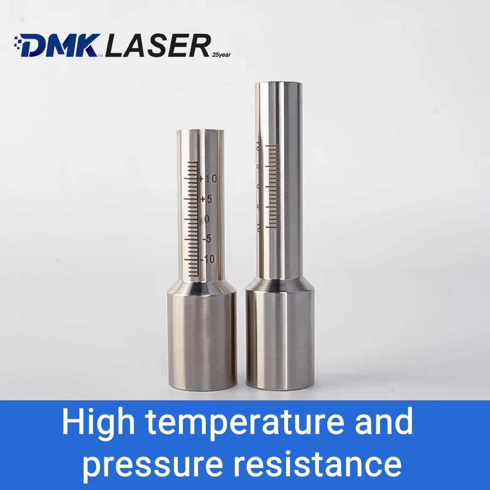 DMK Graduated Tubes Laser Welding Gun Nozzles Connecting Pipe Fixing Shaft For IPG Raytools QILIN SUP Relfar WSX Hero WANWEI SK