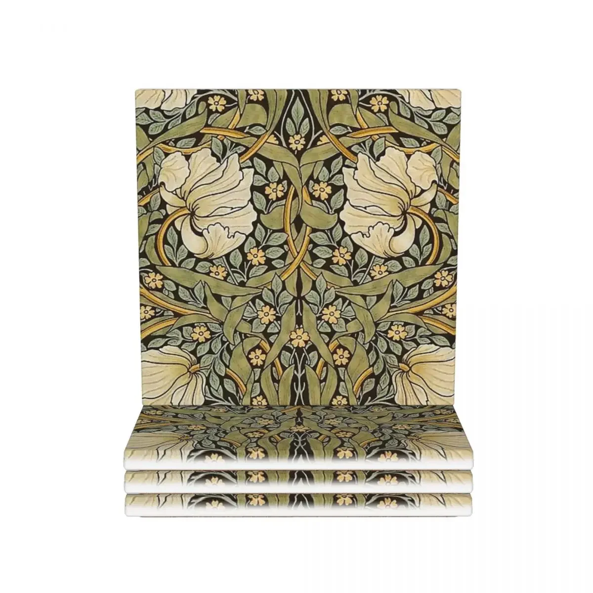 Pimpernel By William Morris Coaster Ceramics Heat Resistant Mat Table Decoration Kitchen Placemats For Dinner Table Coffee Mat