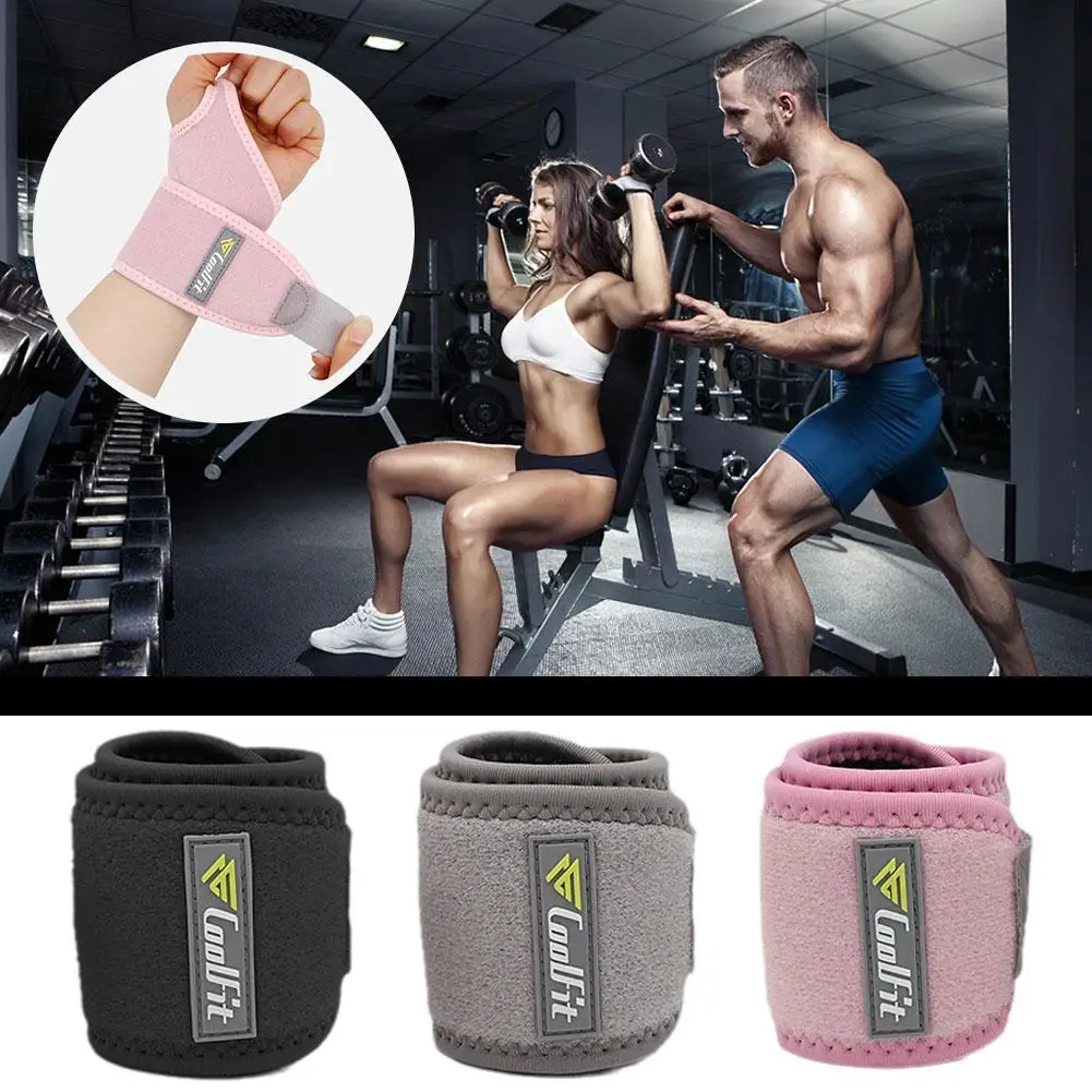 Unisex Wrist Guard Band Brace Support Carpal Tunnel Sprains Strain Gym Strap Sports Adjustable Wrist Protective Equipment