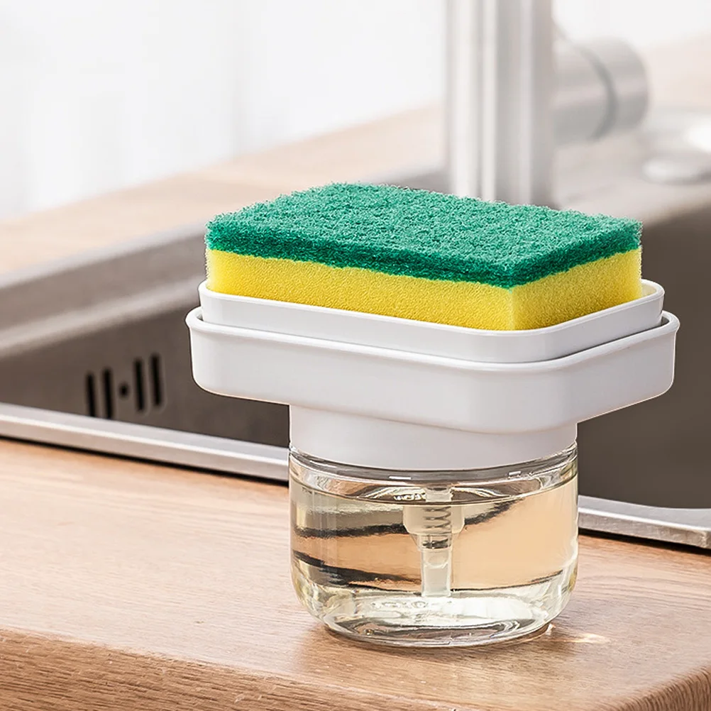 

Type Soap Dispenser Reusable Kitchen Sink Dishwashing Liquid Container Pump For Home