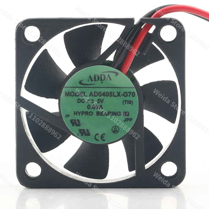 

Новый вентилятор охлаждения ADDA 12V 24V 48V 4010 40X40X10MM 4CM для блока питания VCR, бесшумный, с двойным шарикоподшипником, AD0405MB-G70, DC 5V 0.11A