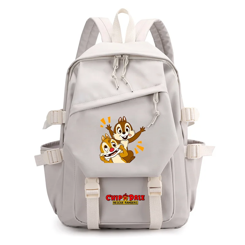 Chip n Dale Girls Kids School Book Bags Women Bagpack Teenagers Travel Backpack Mochila Escolar