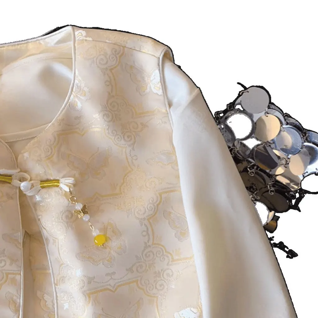 

Women's Chinese Style Jacquard Vest Spring Fashionable Outerwear High Quality Manufacturer Direct Sale Free Shipping