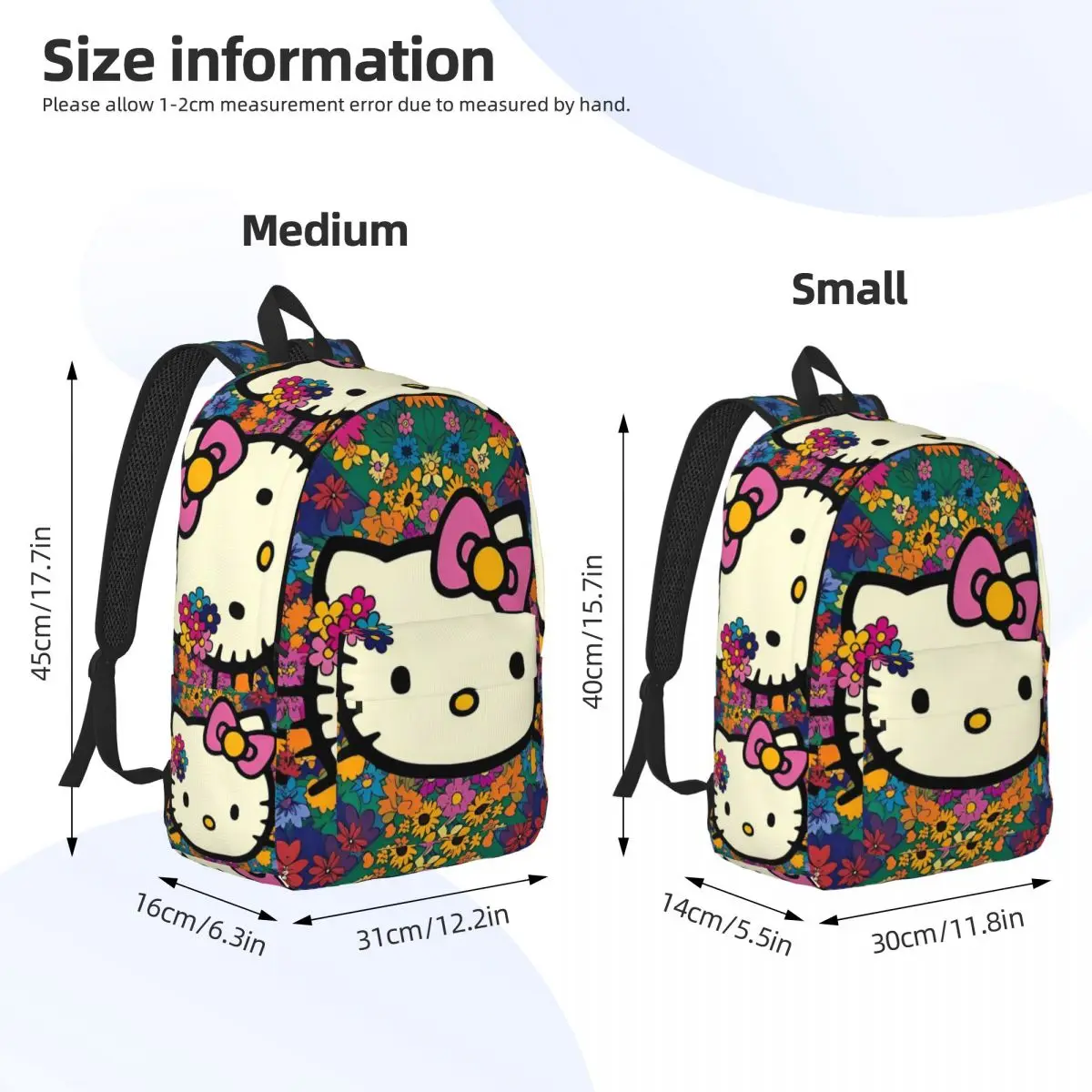 Hello Kitty Ransel Kartun Lucu Ransel Berkemah Tas Sekolah Remaja Kawaii Ransel Tahan Lama Kualitas Tinggi