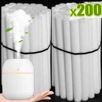 10/200Pcs Swab Filters Refill Sticks Replacement Wicks for Portable Personal USB Powered Humidifiers Aroma Maker Accessories