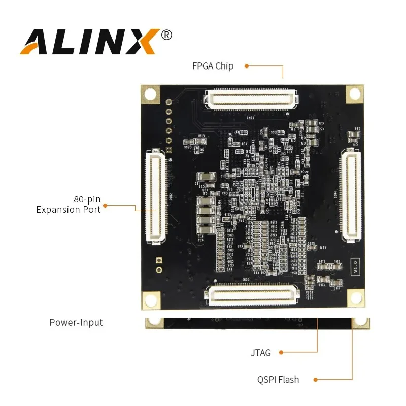 ALINX SoMs AC7A035 AC7A200: XILINX Artix-7 200T/100T/35T FPGA Core Board Industrial Grade Module