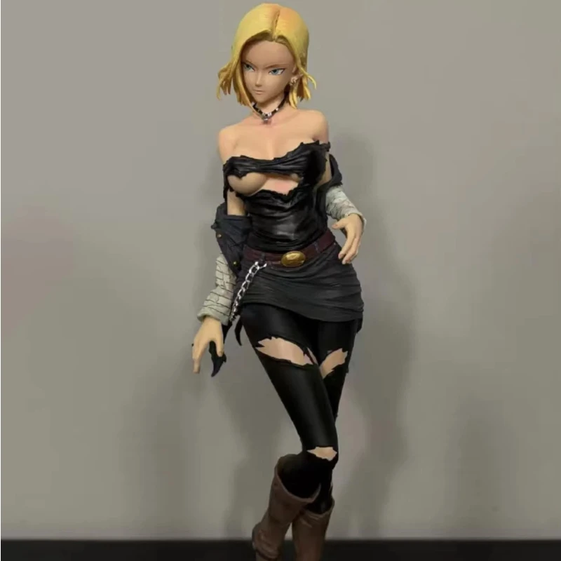 

Dragon Ball аниме 30 см экшн-кукла Android 18 ПВХ модель статуя коллекция кукла украшение игрушка модный подарок дающий друзьям