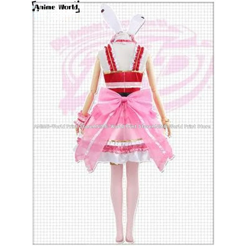 《맞춤형 사이즈》D4DJ 오무니 코스프레 카니발 할로윈 크리스마스 의상 드레스 x;3,v'6.f;9,