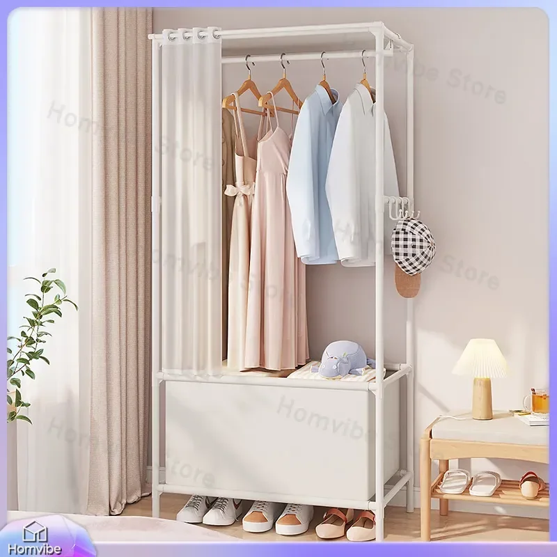 Simple Wardrobe Thickened Reinforced Assembly Dustproof Storage Cabinet Economical Closet for Dormitory Rental House