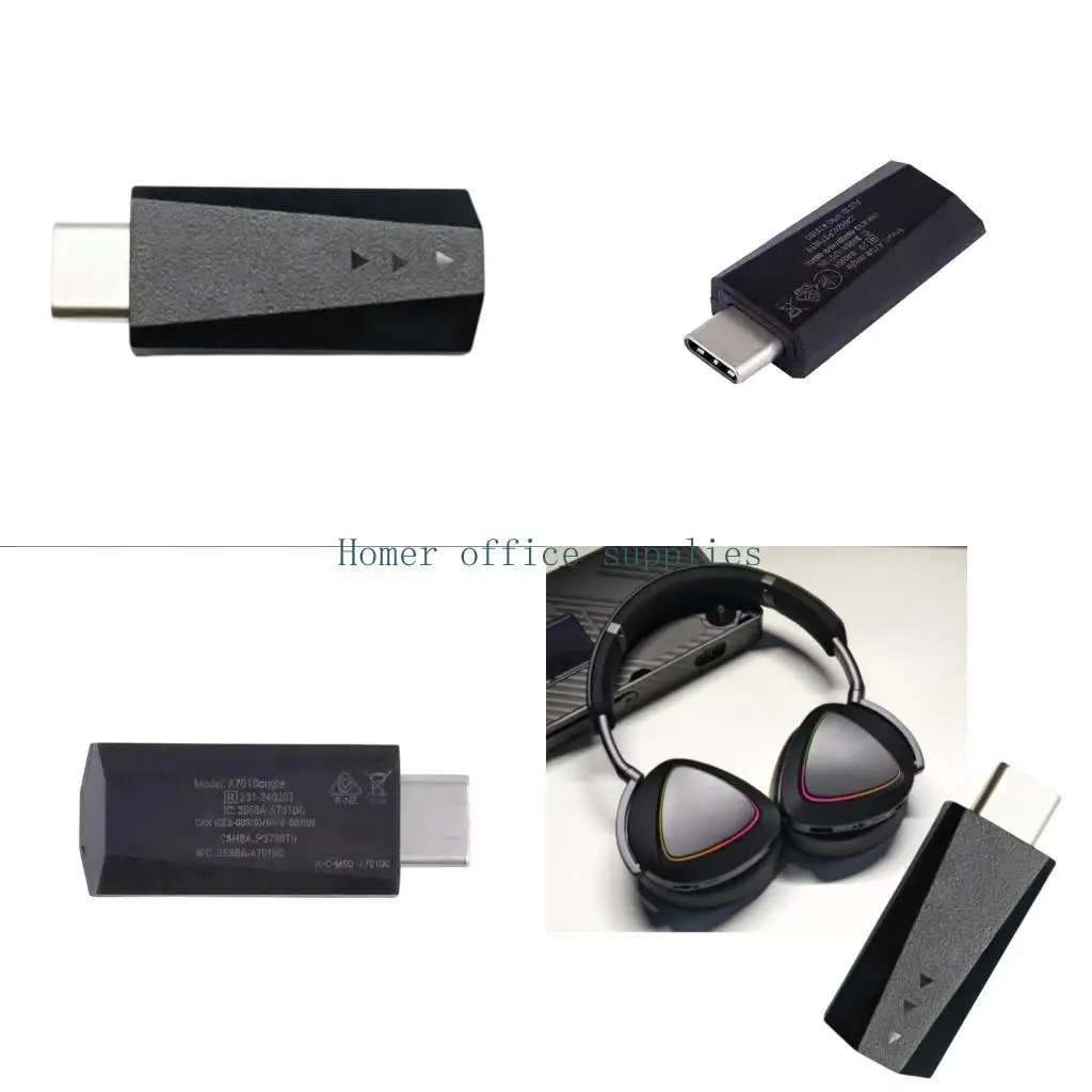 K43B USB Adapter Replacement For Premium Headphones Fast Setups Need Not Software