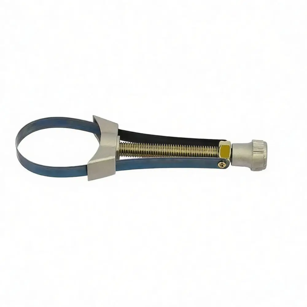 Heavy Duty Oil Filter Wrench Adjustable Steel Strap Remover For Car Engine Maintenance Auto Repair Hand Tool Spanner