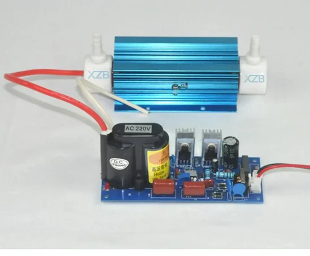 3g/H Ozone generator power supply + Quartz tube AC220V/50HZ Air-COOLED