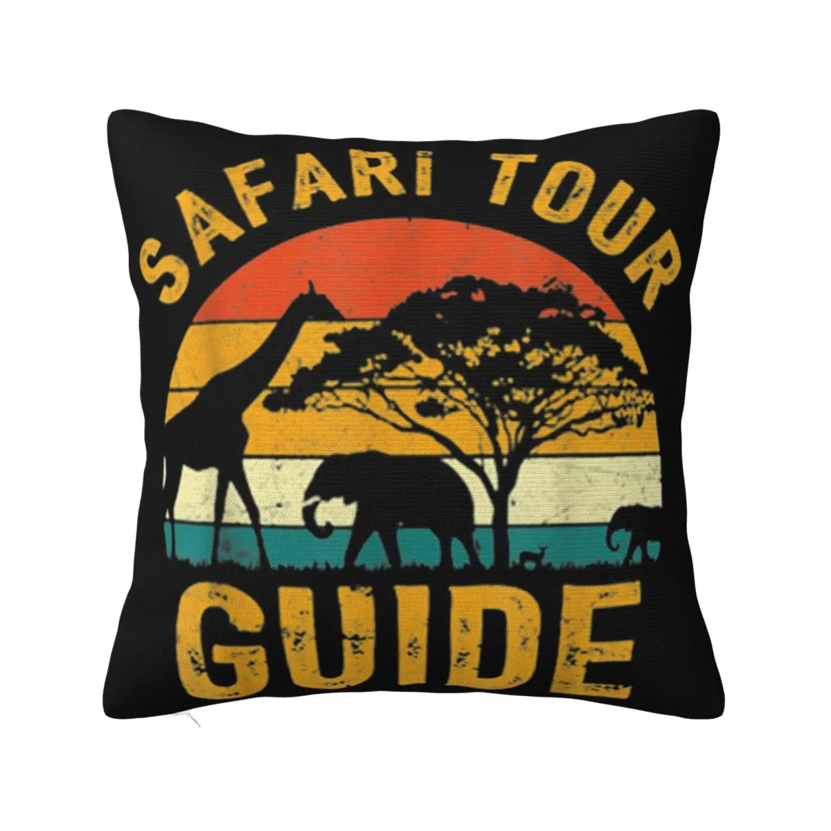 Funny Safari Tour Guide Funny Halloween Costume Kids Adult Dj Youth Street Style Classic Pillow Case