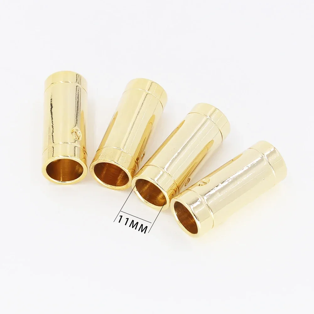 

4 pcs Hi-End Gold Plated Speaker Cable Wire Pants Boots Y splitter 1 to 2 Cable Pants