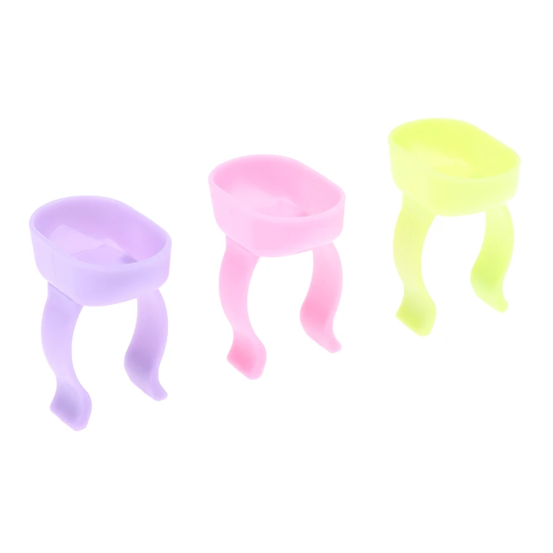 Dental plástico Handy Finger Bowl Cup, Copo descartável para mistura de cimento em pó, Classe Odontologia Ferramentas, 10pcs