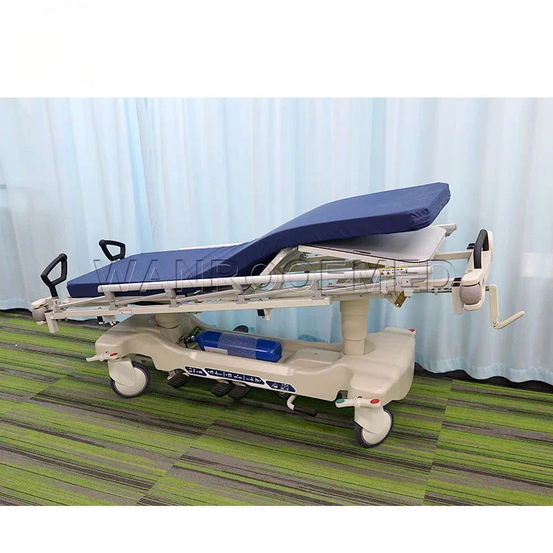 BD111BD Hospital Medical Patient Transport Emergency Transfer Stretcher Trolley Cart Bed Price