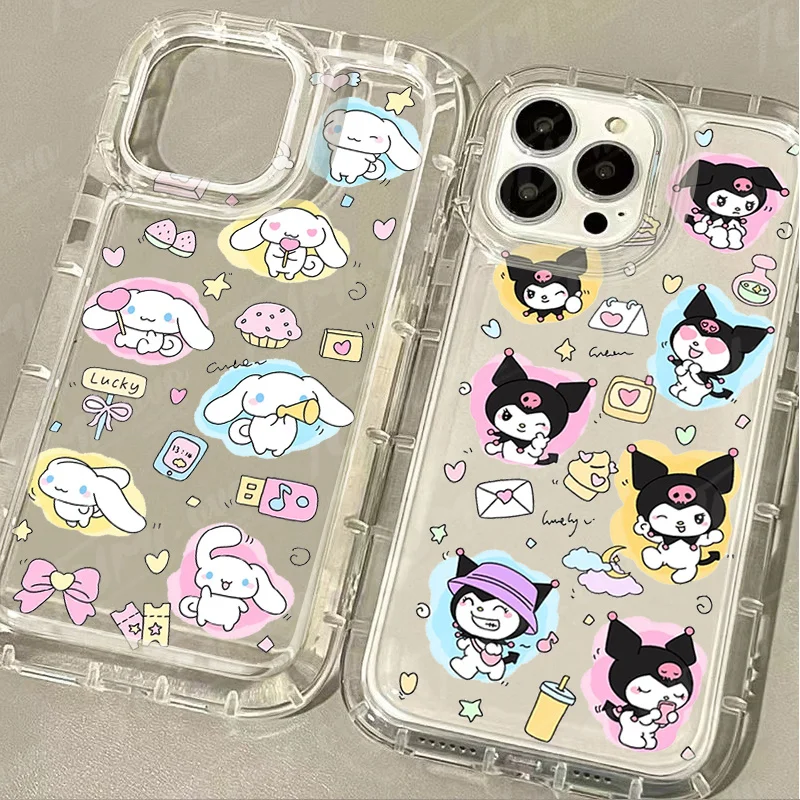 Sanrio Melody Cinnamoroll Phone Case for Samsung Galaxy A15 A55 A05 A05S A14 A24 A13 A23 A73 A12 A22 A32 A52 A52S A72 A31 A51