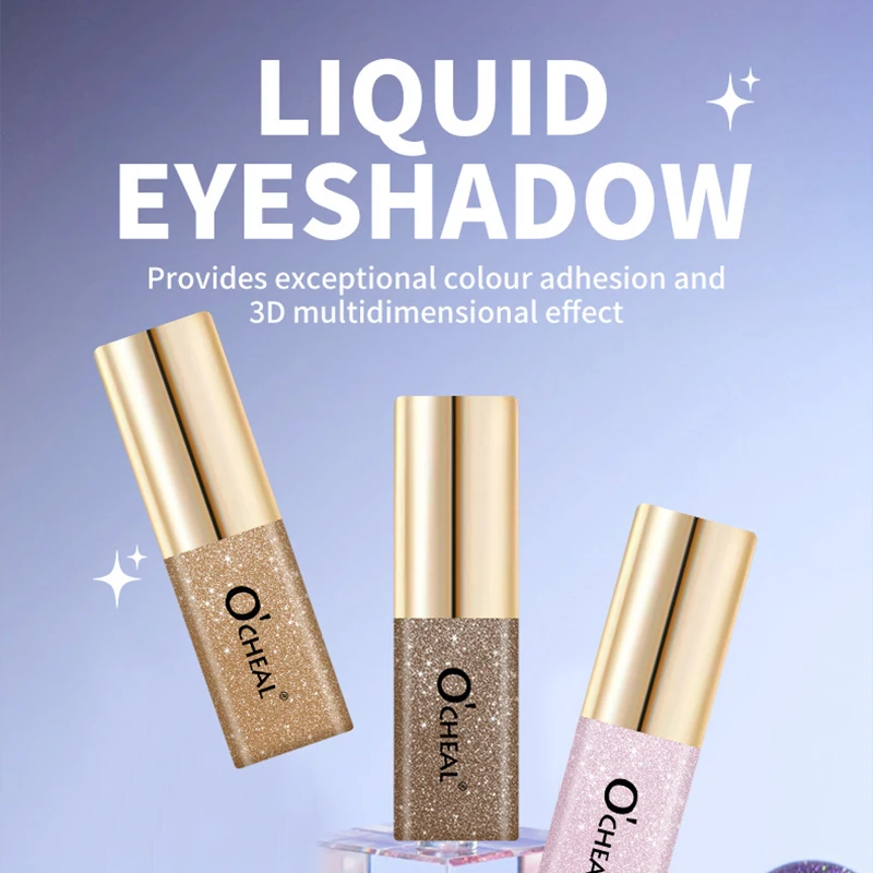 سائل ظهرت اللؤلؤ، سائل ظلال عيون صغير، تسليط الضوء على الحواجب، تسليط الضوء على اللمعان الناعم، 7 ألوان