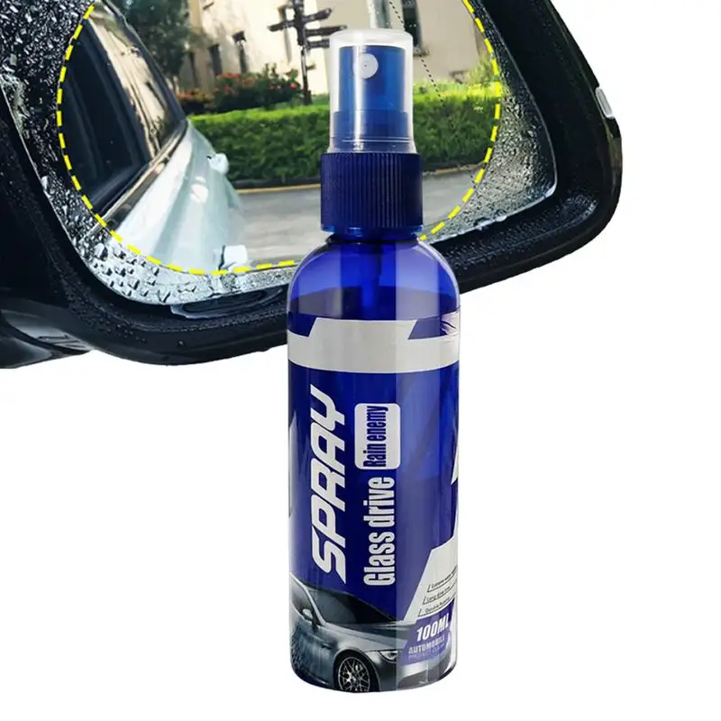 Hydrophobic Glass Coating For Windshield 100ml Ceramic Coating For Glass Protective Hydrophobic Spray For Glass Mirrors Improve