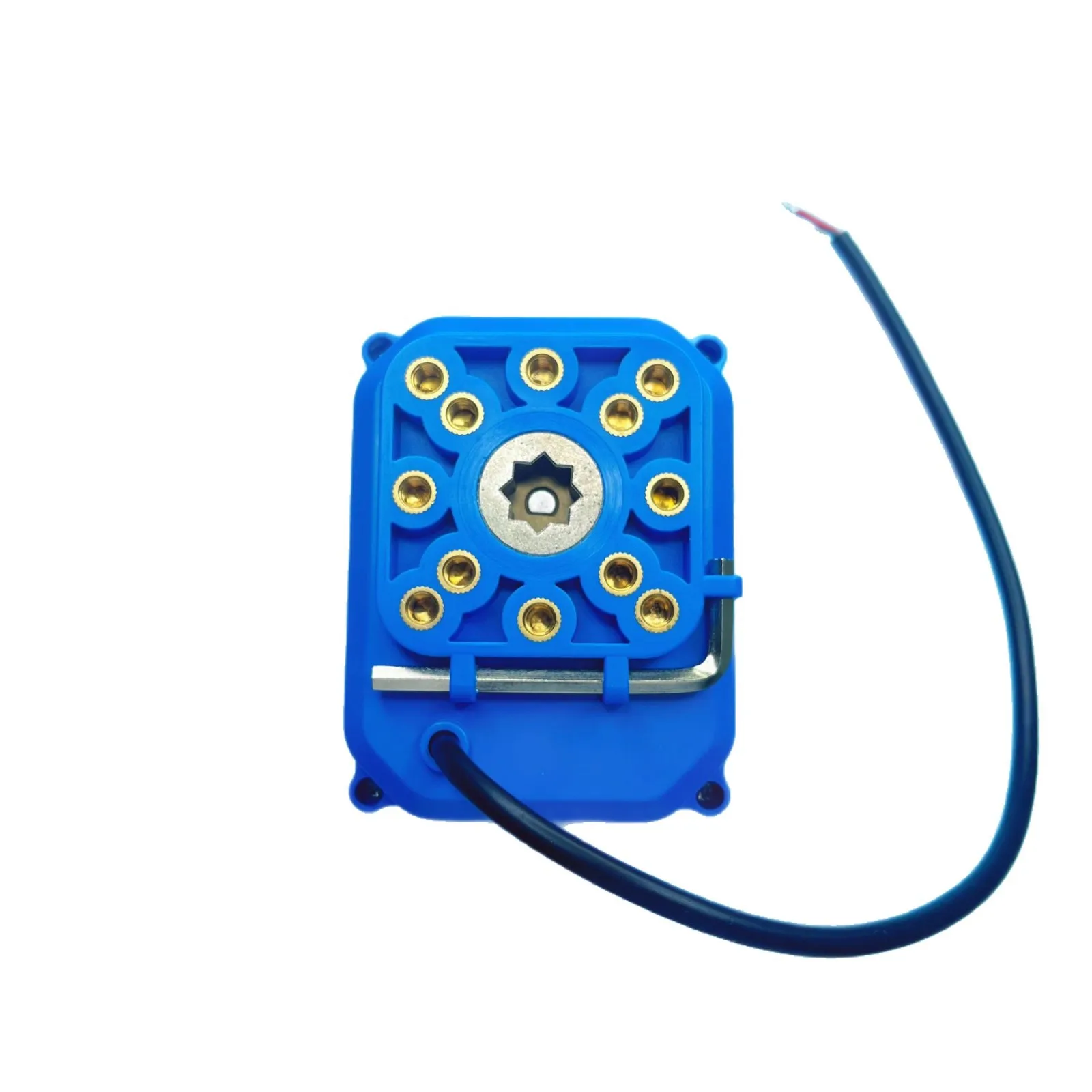 Mini Electric Actuator 6Nm AC220V Two Wire Control Power Down Return Miniature Electric Valve