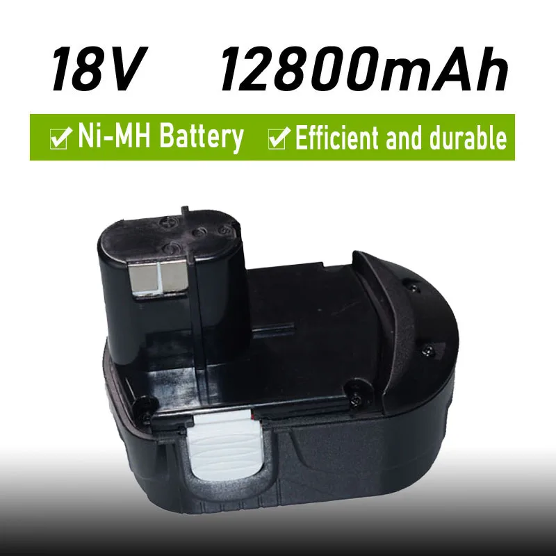 

18V 9800mAh/12800mAh Battery For Hitachi 322436 EB1820L 323902 EB1830H BCC1812 EB1814SL EB1820L EB1824L