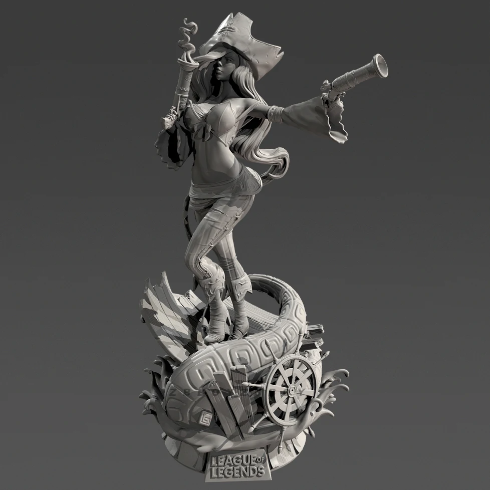 Kits de modèles en résine, hauteurs globales 80mm 110mm, figurine beauté incolore et auto-assemblée (impression 3D) TD-7598/3D