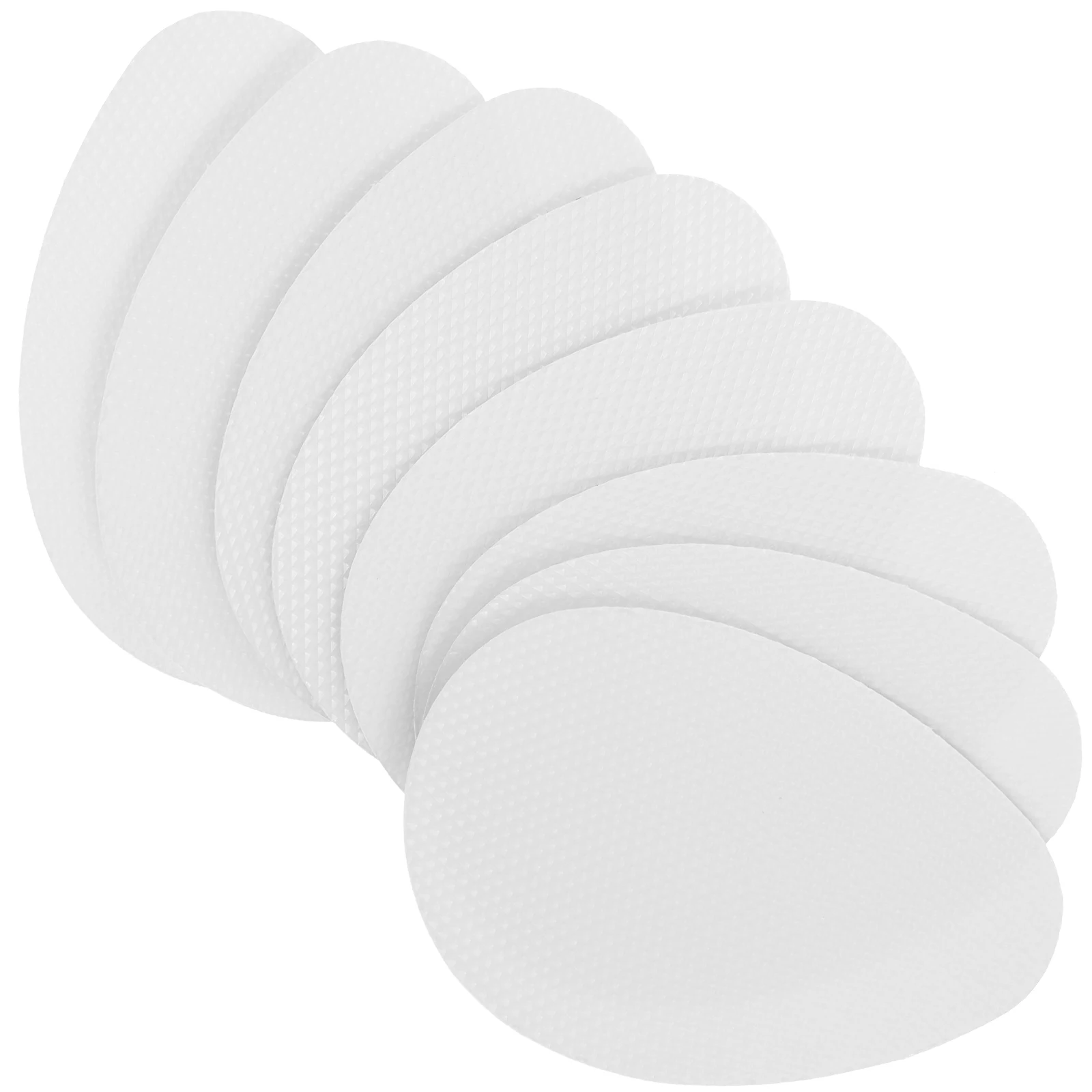 

4 Pairs Mute Anti-wear Stickers High-heel Shoes Pads Sole Transparent Vinyl Resin Miss
