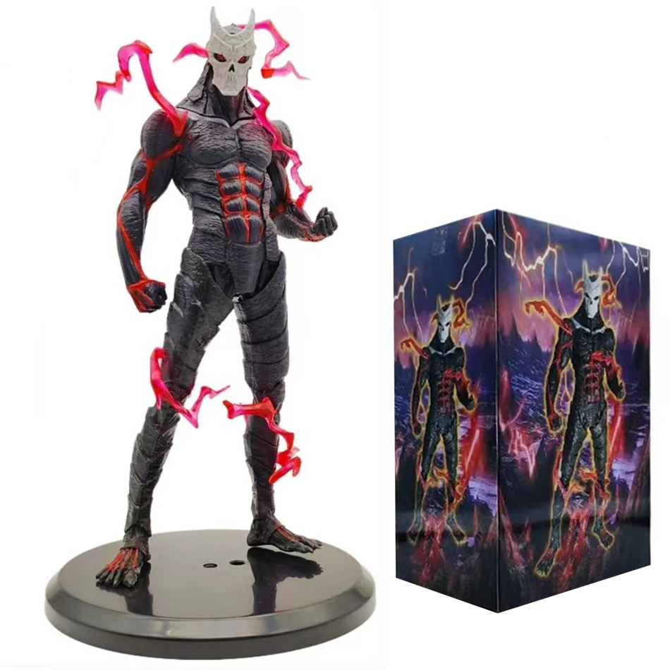 ฟิกเกอร์มอนสเตอร์ใหม่สีแดง ขนาด 21 ซม. หมายเลข 8 รูปแบบคากุ ฮิบิโนะ ฟิกเกอร์มอนสเตอร์รูปแบบตั้งได้ หมายเลข 8 ของเล่นโมเดลการ์ตูนอนิเมะ 8 ชิ้น