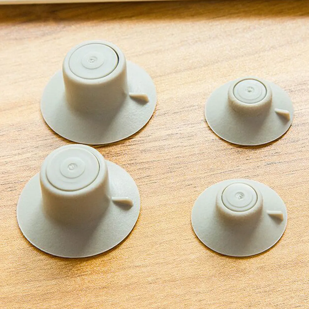 8Pcs Laptop Support Cushions Silicone Anti-Slip Stand Suction Cup Risers for Laptop Tablet Keyboard Comfortable Working Angle
