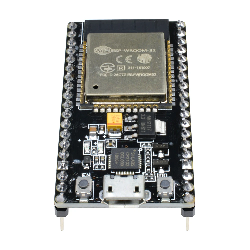 ESP32 WiFi papan pengembangan NodeMCU ESP-WROOM-32 Microcontroller 2.4GHz WiFi Bluetooth prosesor terintegrasi Chip CP2102