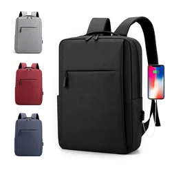 Student schoolbag computer bag 15.5 inch usb casual charging business backpack