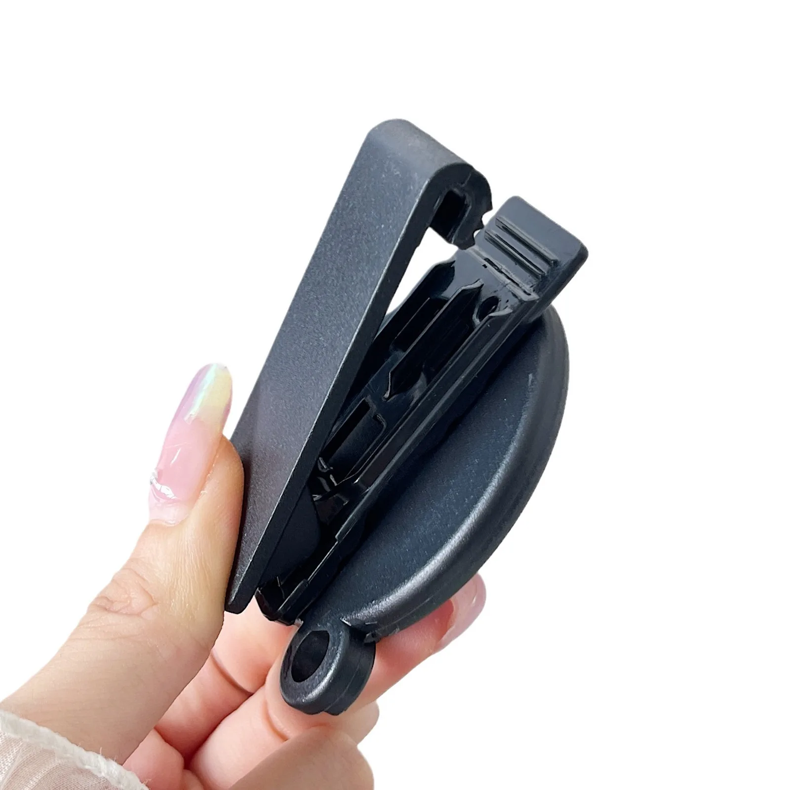 Magnetic Belt Clip Holder Mobile Phone Holder Free Hands Backpack Clip Metal Hook Spring Rope For iPhone Magsafe Accessories