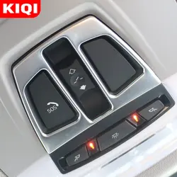 For BMW X1 F48 2016-2022 Car-Styling ABS Chrome Plated Front Inside Reading Lamp Light Housing Cover Trim Accessories
