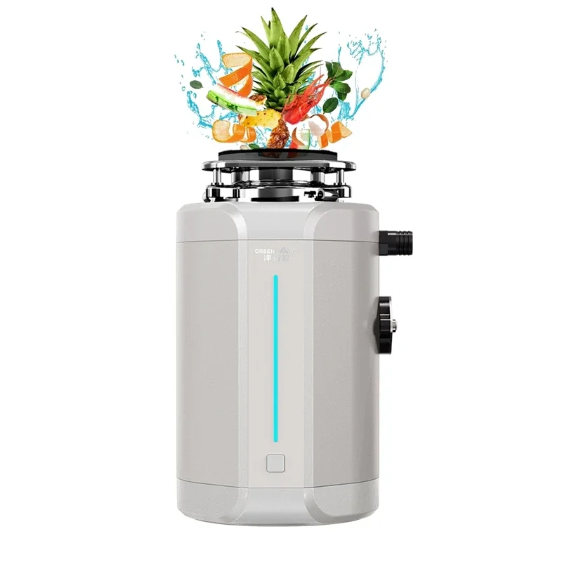 

1.2HP Brushless Motor for Hotel and Garage Use Hot Sales Food Waste Disposer in USA 700W-900W DC Kitchen Garbage Disposal