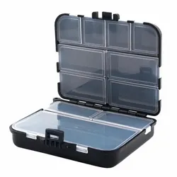 Lead Head Luia Storage Box Fishing Accessories Box Fishing Parts Hook Storage Box with Hand Rope Fishing Gear Accessories