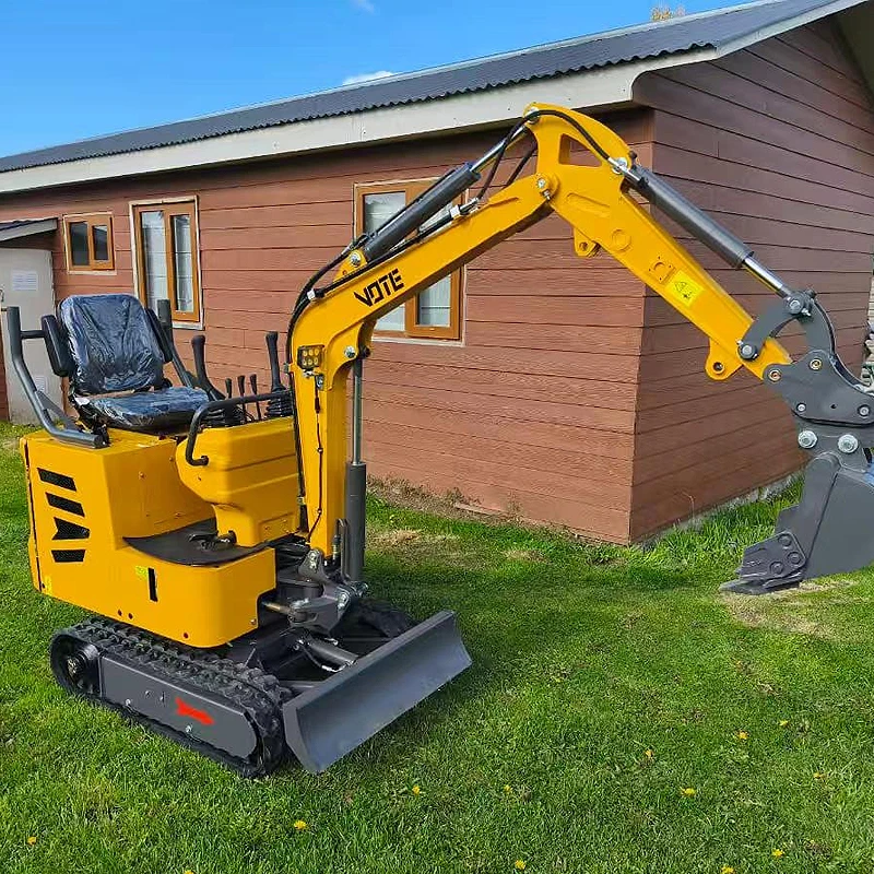 미니 굴삭기 1톤 EPA/EURO 5 엔진 1톤 2톤 1.5톤 농업 다기능 엔지니어링 기계 미니 굴삭기