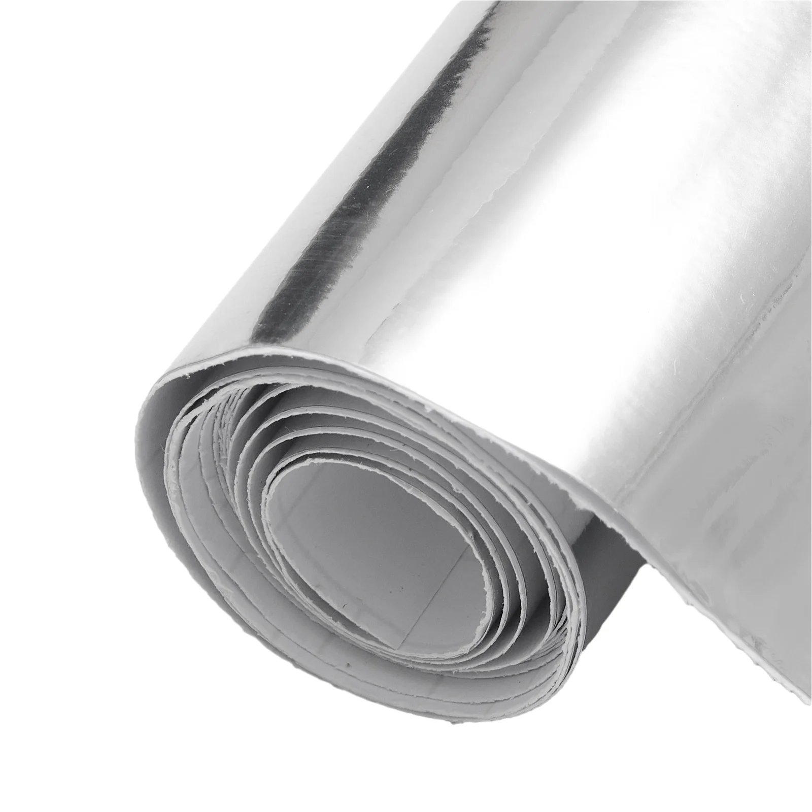 

Film Car Sticker Practical 12x60inch Exterior Mirror Stretchable Vinyl Silver Chrome Waterproof Wrap 1pc Anti-UV