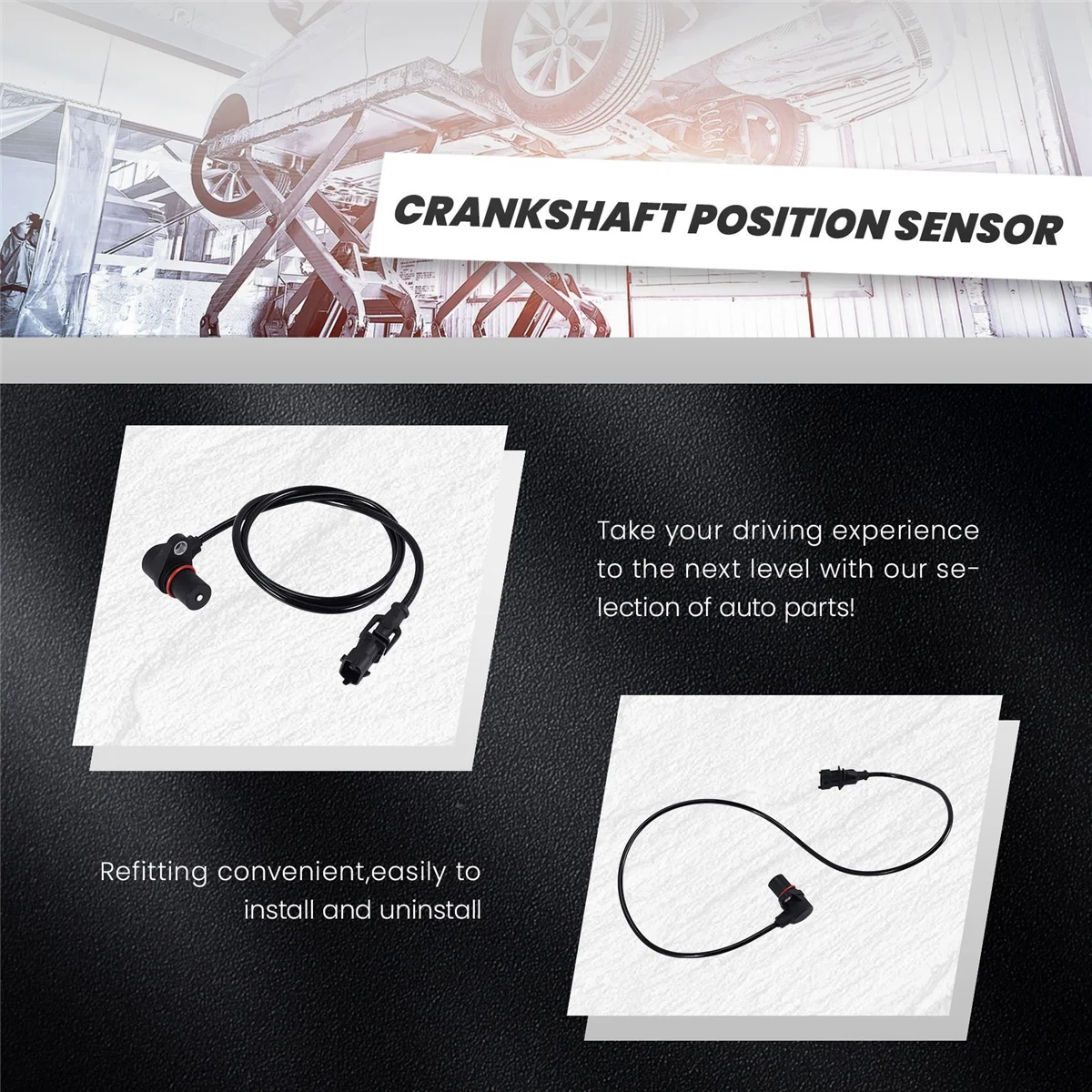 Sensore di posizione dell'albero motore automobilistico per il numero di parte della piattaforma Mitsubishi Canter: ME226858 0281002929
