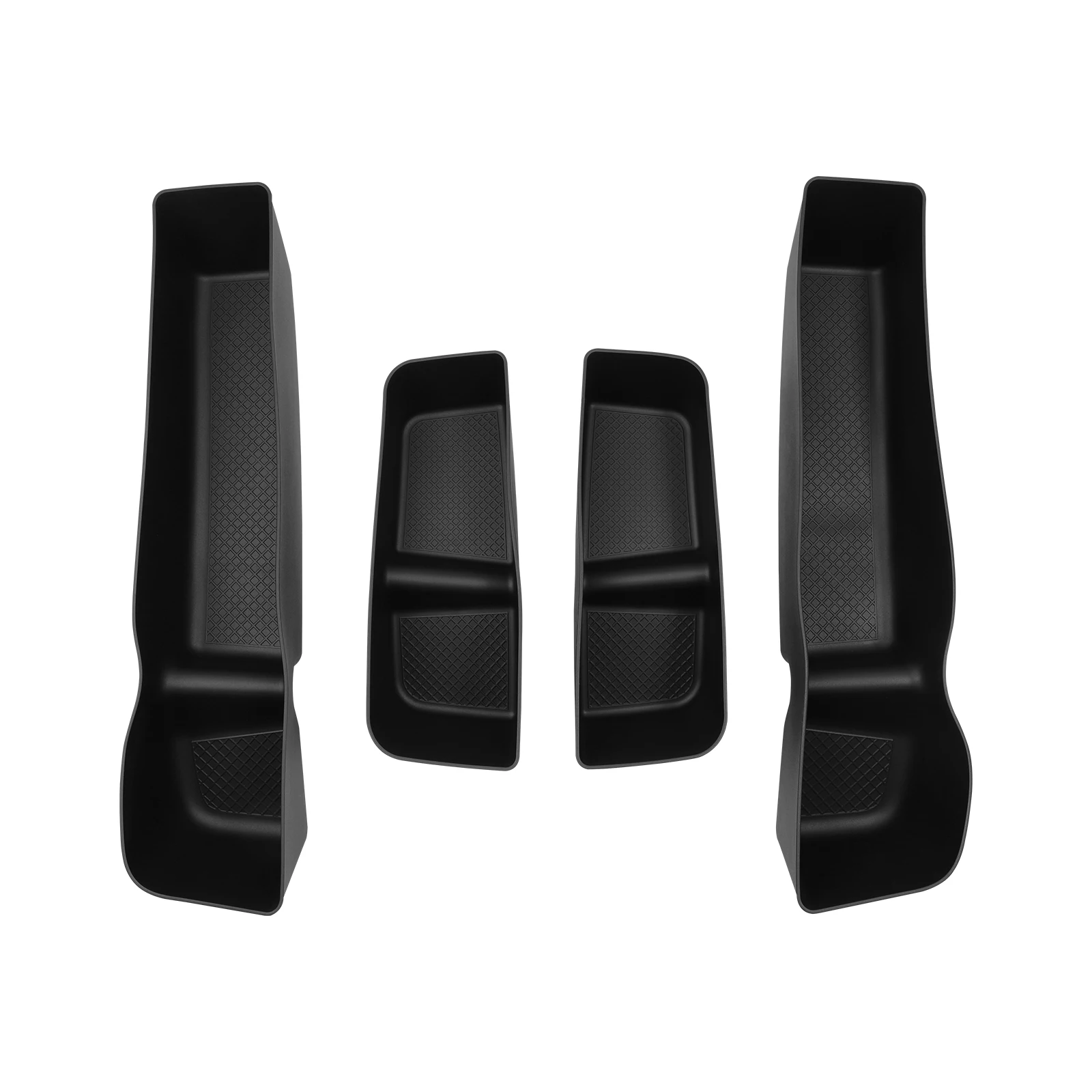 Für Geely Galaxy E5 2024-2026: Auto-Türseiten-Aufbewahrungsbox, Auto-Zubehör, TPE-Vordertürschlitz-Organizer, schmutzabweisende Ablage – Detail 1