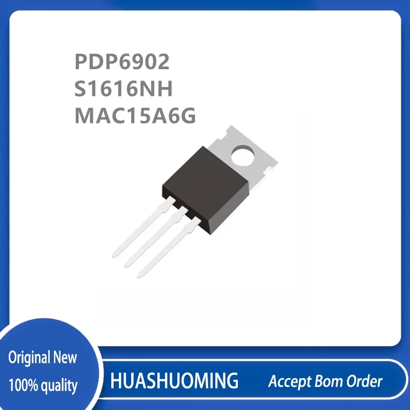 

5 шт./партия, PDP6902 DP6902 OP6902 S1616NH MAC15A6G MAC15A6 TO-220