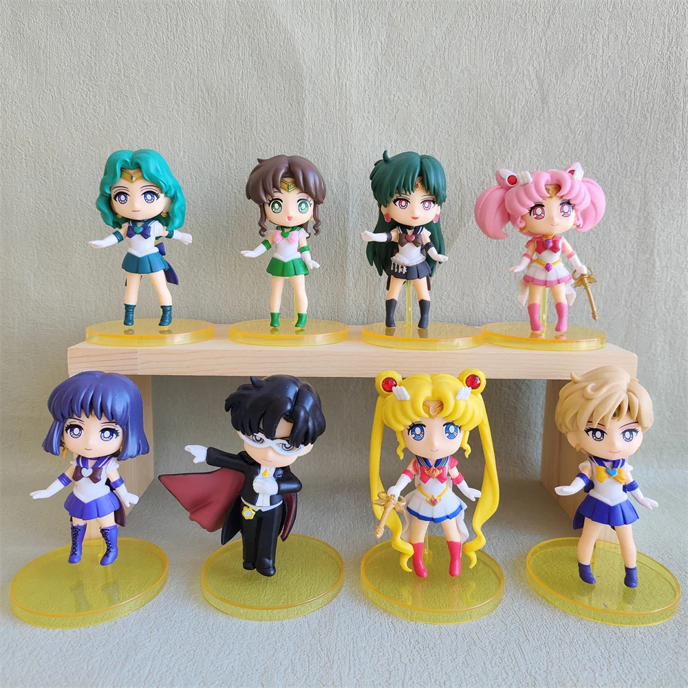 

1/8 шт. Горячая новинка: Коллекционные фигурки Qposket по аниме Sailor Moon Cosmos Tsukino Usagi Eternal Sailor Moon. Модель-подарок.