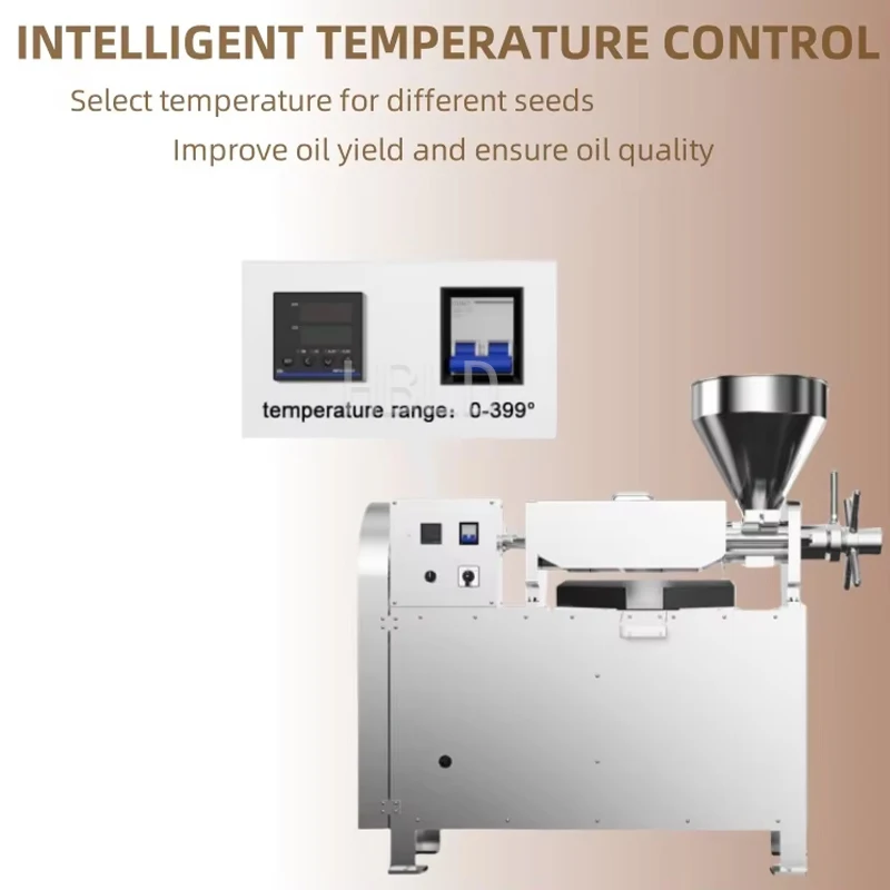 

2026 Новый пресс для холодного масла, коммерческая машина для экстракции арахисового масла из нержавеющей стали