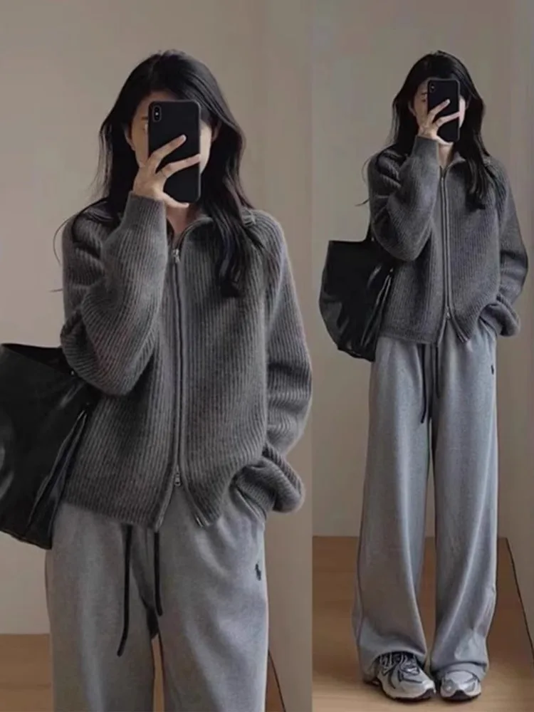 

Свитера Джемперы Кардиганы Женские Для Женщин Короткие Шерстяные Любовь Дизайн Обычный Подарок На День Святого Валентина Романтические Милые Сердце-Пладочка Теплые