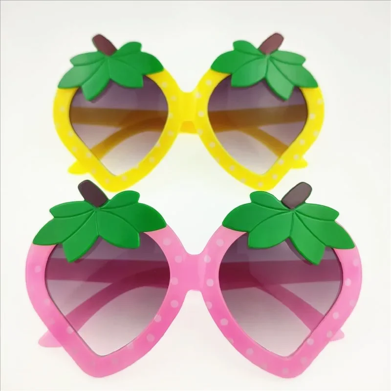 Children\'s Strawberry Funny Glasses Party Photo Decorations Birthday Wedding Supplies Adult Kids Glasses Accessories Props
