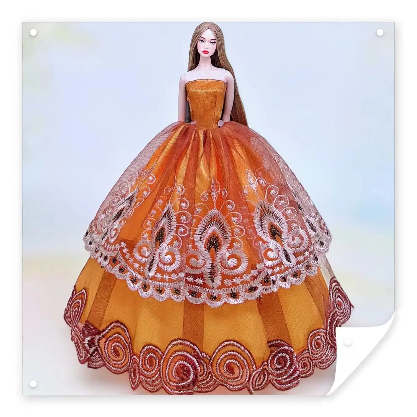 open lace back dress 2025 Barbie Lunar New Year Doll