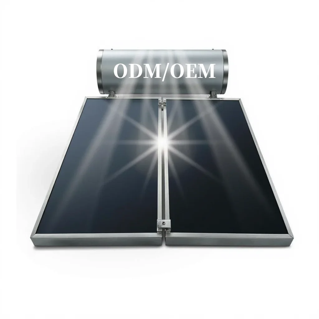 Pressurized Solar Water Heaters Flat Panel Solar Water Heating Aesthetically Pleasing New Design Solar Boiler