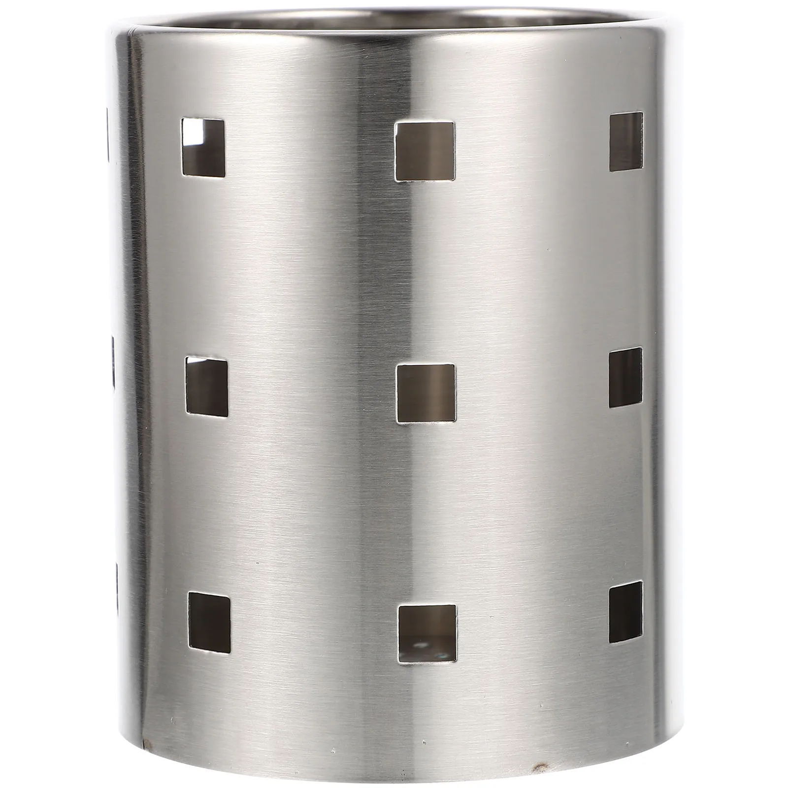 

Stainless Steel Chopstick Holder Cutlery Kitchen Household Spoon Holders Long Term Use Storage Rack Messy Solution