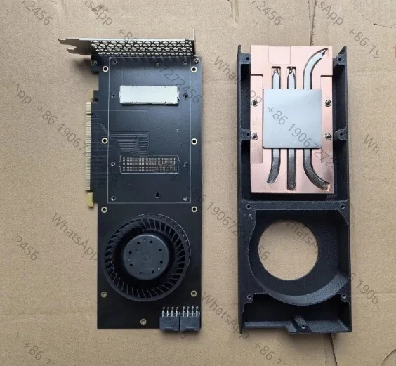 FOR 1PCS- V100 SXM2 to PCIE adapter board solid copper with fan second generation optimized product