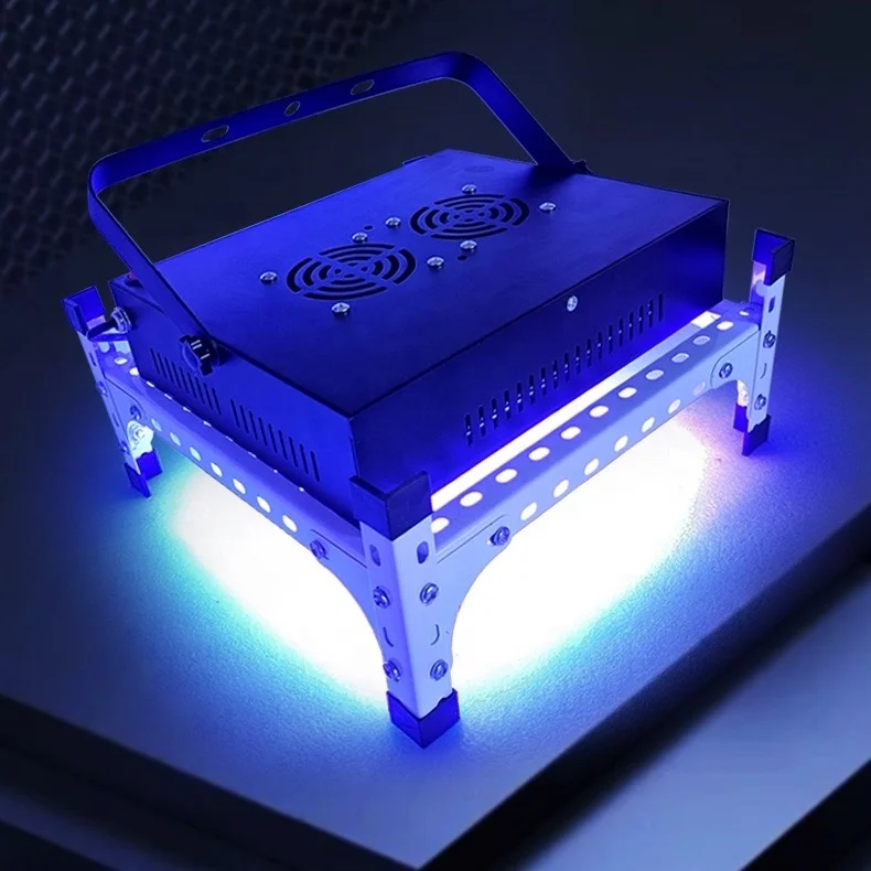 Portable UV Curing System 365nm 405nm Fan Cooling UV LED Light For Fluorescence Detection Lab Equipment UV Light Sources Lamps